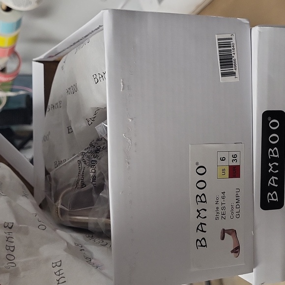 Colorful Rhinestone Sandals - Picture 5 of 6